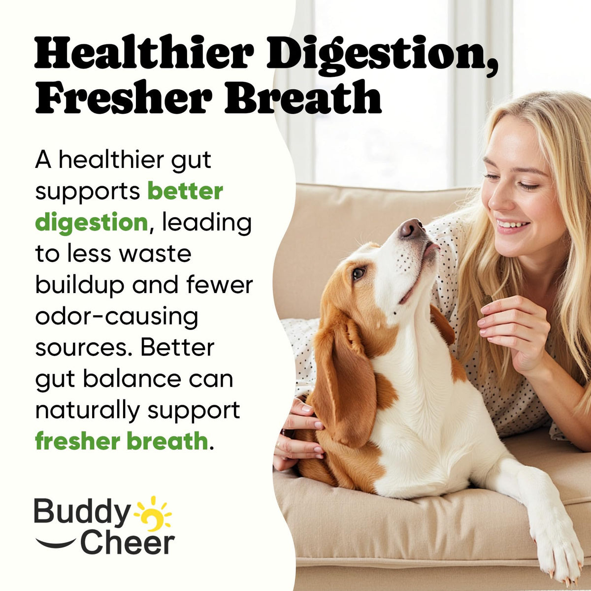 Probiotics for Dogs – Helps Digestion, Loose Stools, Gas & Sensitive Stomachs, Probiotics for Itchy Skin & Dog Yeast Infection, Immune & Fresher Breath with 4 Prebiotics & 5 Digestive Enzymes – 180 ct