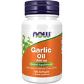 Buy now NOW Foods Supplements, Garlic Oil 1500 mg, Serving Size Equivalent to Whole Clove Garlic, 100 Softgels 100 Count (Pack of 1) at indiglob india
