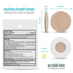 Comfort Zone Plantar Wart Remover Kit, Salicylic Acid, 24 Count
