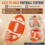 Baby Teething Toys Silicone Baby Football-Themed Teether Over 3 Months
