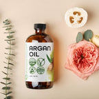 Buy now Premium Nature Argan Oil for Hair Virgin 100% Pure Cold Pressed Argon Oil Hair Serum For Hair Stimulate Growth for Dry and Damaged Hair Argan Oil for Skin Body Moisturizer Nails Protector 4 oz at indiglob india