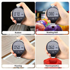 Buy now Digital Hardness Tester Portable 0-100HD Shore D Hardness Tester with Large LCD Display Digital Durometer Scale for Rubber, Tire, Plastic, Thermal Plastic, Flooring, and Bowling Ball at indiglob india