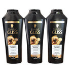 Buy now GLISS Hair Repair Shampoo, Ultimate Repair for Heavily Damaged Hair, 13.6 Ounces (Pack of 3) at indiglob india