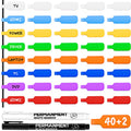 40 Pcs Cable Labels with 2 Colors Fine Point Marker - Large Size