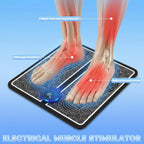 Foot Massager with Remote Control, Foot Stimulating Massage Mat Improves and Promotes Muscle Stimulator, 8 Modes 19 Levels, Foot Mat System for Pain Relief (KTR-4034)
