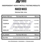 Buy now NAKED Mass - Natural Weight Gainer Protein Powder - 8 LB Bulk, GMO Free, Gluten Free & Soy Free. No Artificial Ingredients - 1,250 Calories per Serving at indiglob india