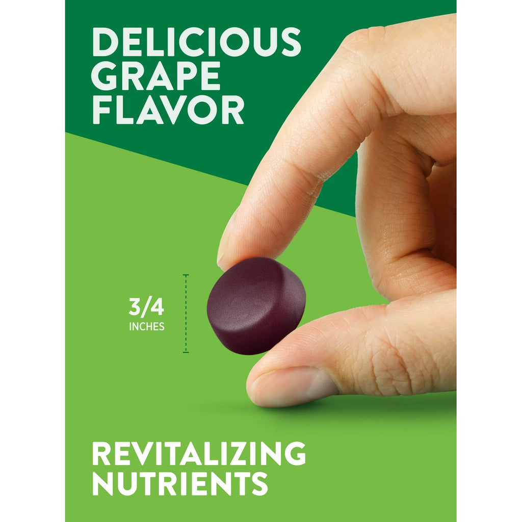 Nature's Truth Iron Gummies | 60 Count | Vegan, Non-GMO & Gluten Free Supplement | with Zinc & B Vitamins | Grape Flavor