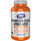 Buy now NOW Foods Sports Nutrition, Branched Chain Amino Acids, With Leucine, Isoleucine and Valine, 240 Veg Capsules at indiglob india