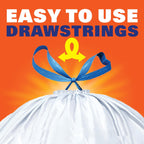 Buy now Hefty Strong Tall Kitchen Trash Bags, Unscented, 13 Gallon, 45 Count at indiglob india