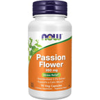 Buy now NOW Supplements, Passion Flower (Passiflora incarnata) 350 mg, Natural Stress Relief*, 90 Veg Capsules at indiglob india