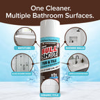 Bull Shot Tub & Tile Pro Foaming Bathroom Cleaner for Soap Scum