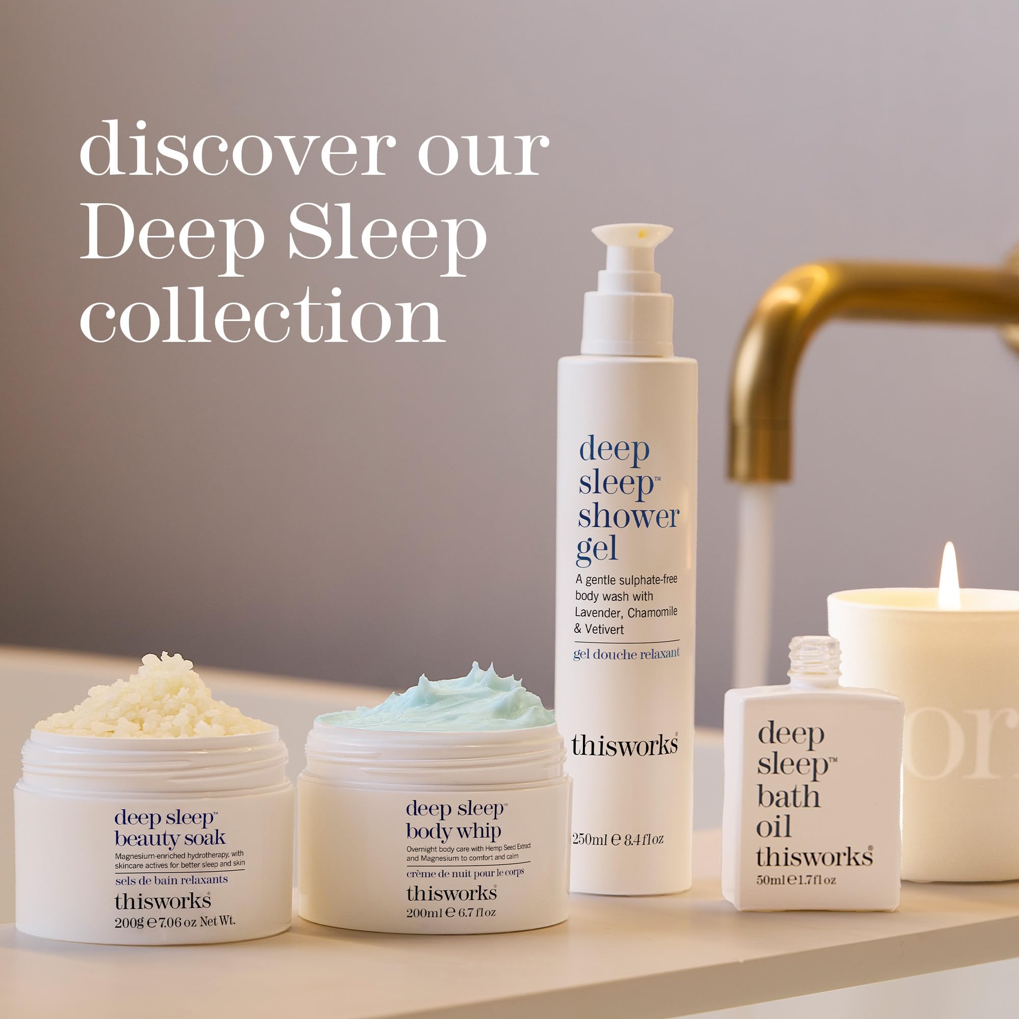This Works Deep Sleep Pillow Spray 5 fl oz - Natural Sleep Aid | Natural sleep mist with Lavender, Camomile & Vetivert essential oils to help you unwind and drift off