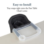 Inglesina Fast Dining Tray Plus - Compatible with Inglesina Fast Table Chair - Durable & Easy to Clean - Quick, Simple Installation - BPA Free