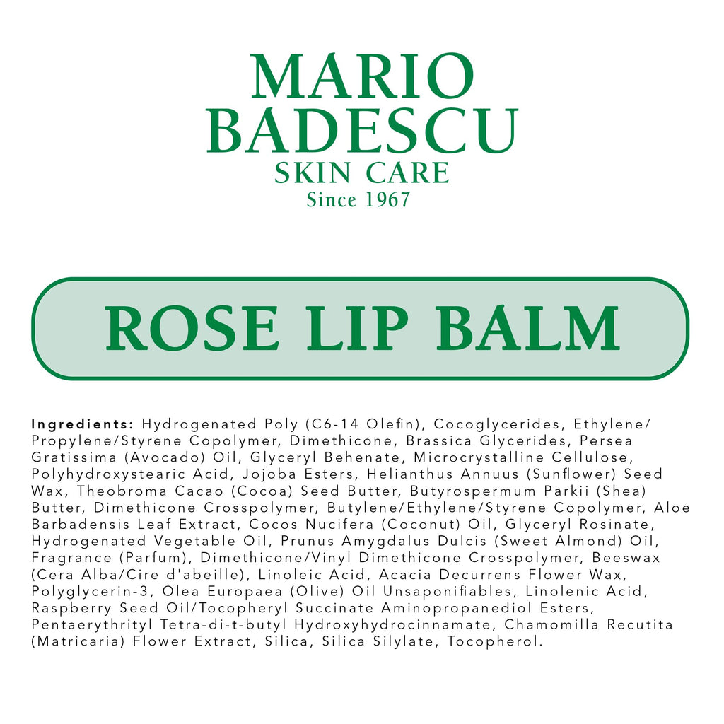 Buy now Mario Badescu Moisturizing Lip Balm for Dry Cracked Lips, Infused with Coconut Oil and Shea Butter, Ultra-Nourishing Lip Care Moisturizer for Soft, Smooth and Supple Lips at indiglob india