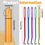 UOOU 10 Pcs Yarn Needles, Darning Needle, Tapestry Needles for Yarn