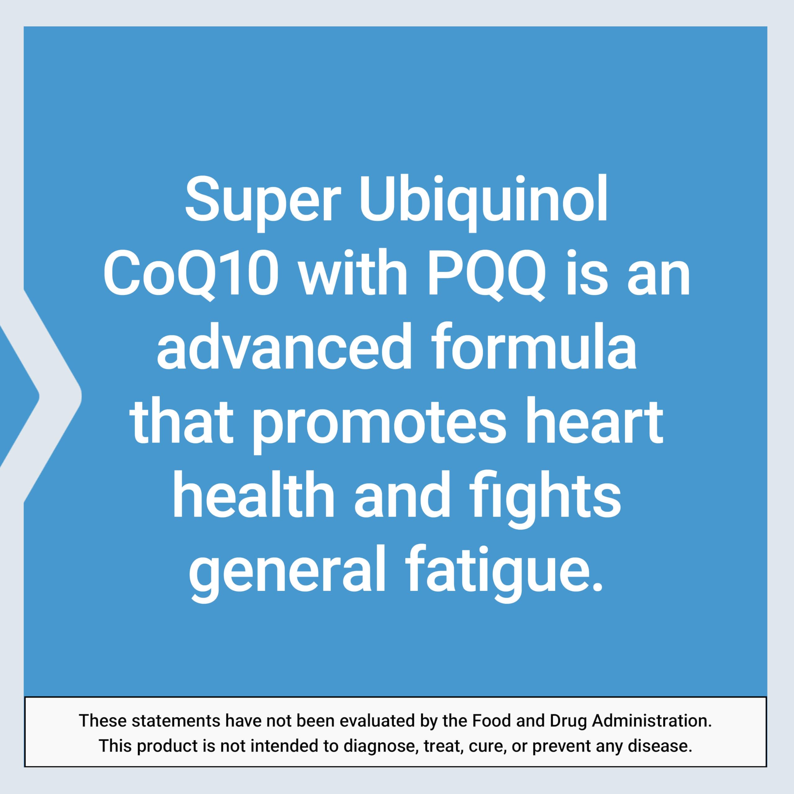 Life Extension Super Ubiquinol CoQ10 with PQQ, Heart Health, 30 Softgels