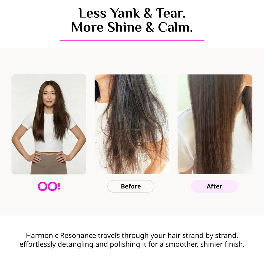 OO!brush Detangling Hair Brush, Wet & Dry, For All Hair Types