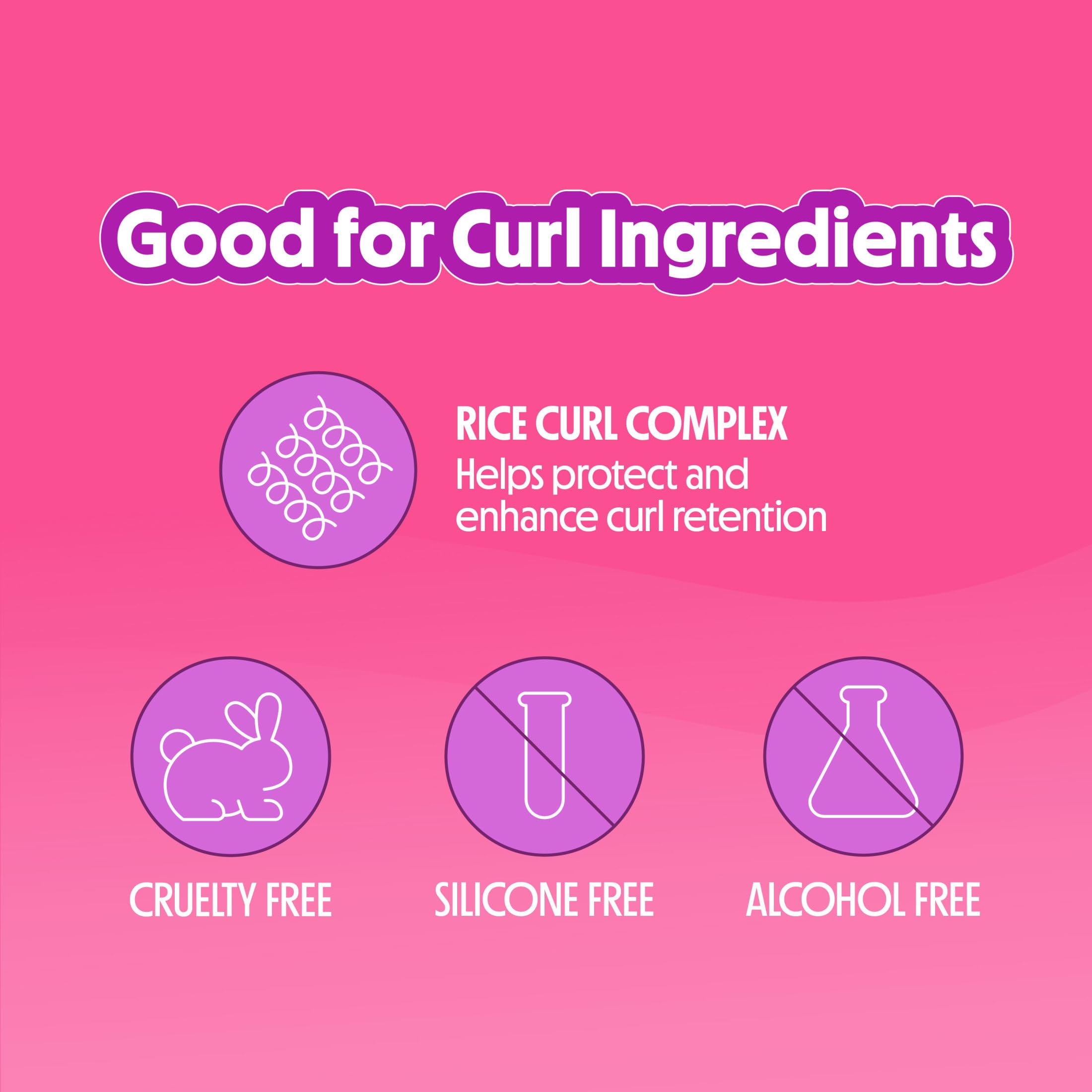 Not Your Mother's Curl Talk Shampoo and Conditioner for Frizz Control | 12 fl oz Each - Cleanse, Hydrate, Moisturize, & Enhance Curls - Long-Lasting Frizz Control - All Curly Hair - Citrus Jasmine