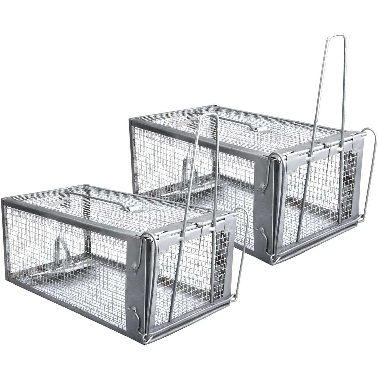 Buy now Gingbau Chipmunk Trap Humane Live Mouse Rat Cage Trap - Small Small (Set of 2) at indiglob india