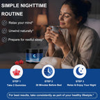 ZAYMAN Melatonin Free Sleep Gummies for Adults, Natural Sleep Aid, 60 Count