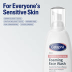 Cetaphil Redness Relieving Foaming Face Wash For Sensitive Skin, 8 Fl Oz, Gently Cleanses & Calms Sensitive Skin Without Over Drying, (Packaging May Vary) (Pack of 12)