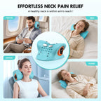 Smedz Neck Massager 2026, Cordless Shiatsu Massager with Heat & 360° Remote