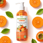 Persimmon Body Wash for Odor Control, Natural Deodorant Nonenal Soap