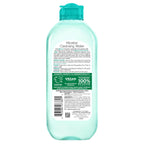 Garnier Micellar Water with Hyaluronic Acid, Facial Cleanser & Makeup Remover, Hydrating and Plumping, For All Skin Types, Vegan, Cruelty Free, 13.5 Fl Oz (400mL), 1 Count