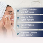 Buy now OCuSOFT Original Foaming Eyelid Cleanser - Mild Instant Foam to Remove Oil, Dust, Pollen & Makeup - 1.68 fl oz at indiglob india