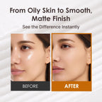 OBgE Oil Control Finisher - Bouncy Jelly Texture Sebum Control Powder, Matte Finish Face Powder for Oily Skin, Instant Pore Blur & Shine Control, Translucent Setting Powder, No Fallout, 0.17 oz