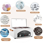 High Temperature Sterilizer Dry Heat Nail Tool Dental Tool Sterilizer 1.5L