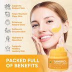 Turmeric Face Cream – Natural Brightening Cream for Dark Spots, Face & Body