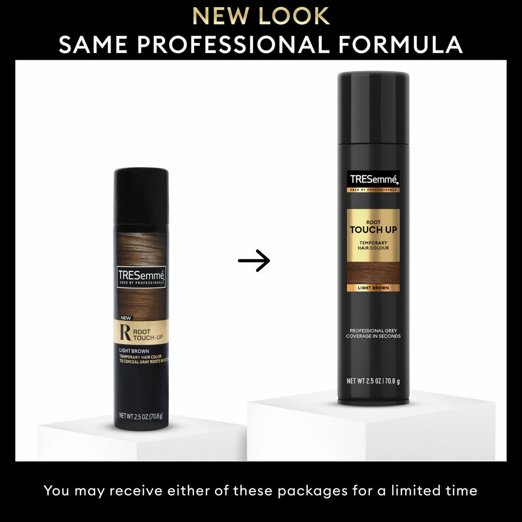 TRESemmé Root Touch-Up, Light Brown Hair Temporary Hair Color, Ammonia-free, Peroxide-free Root Cover Up Spray 2.5 oz | Light Brown Hair Ammonia-free, Peroxide-free Root Cover Up Spray