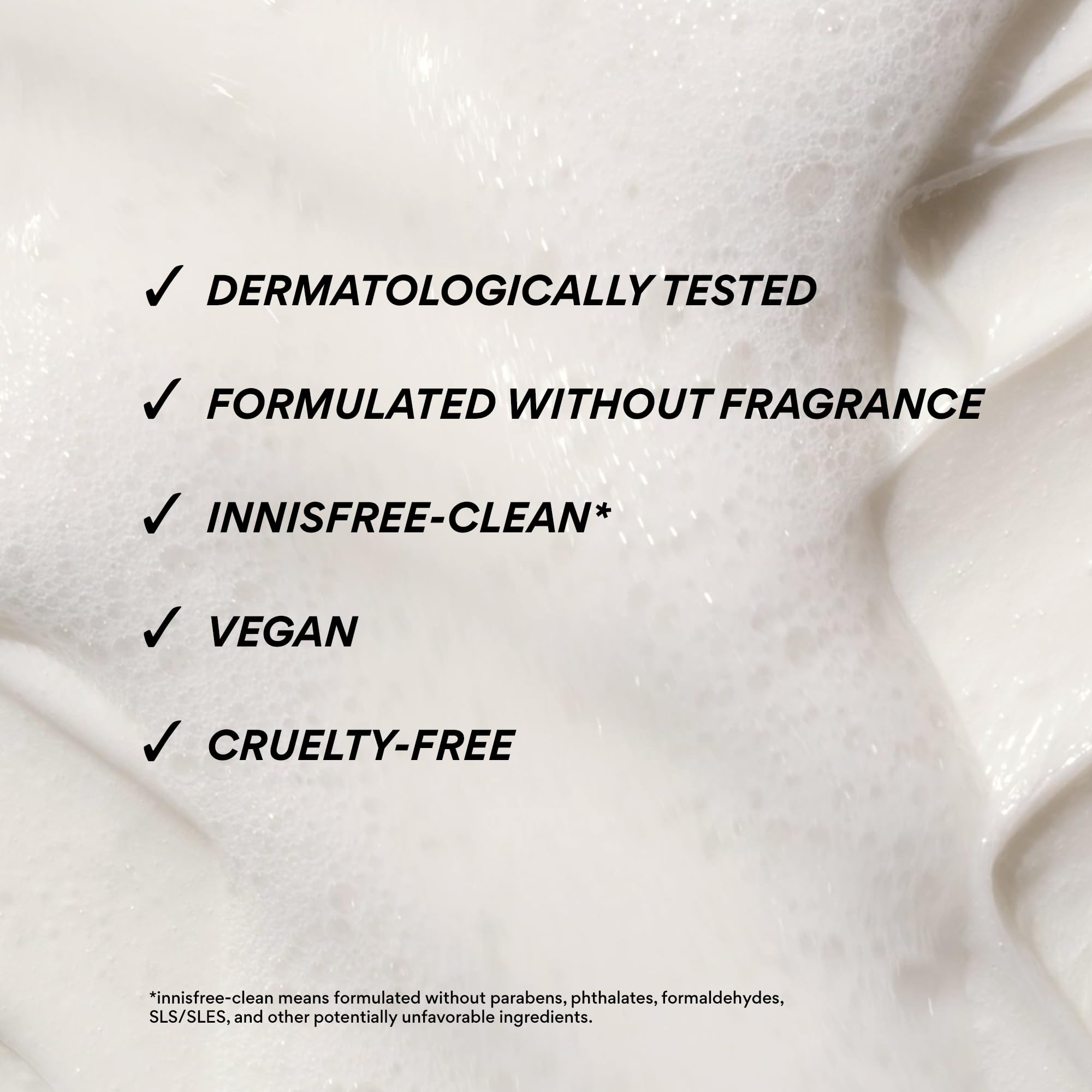 innisfree Green Tea Amino Acid Cleansing Foam, Sulfate-Free Hydrating Korean Face Wash, Gentle Lather, pH-Balanced Skincare