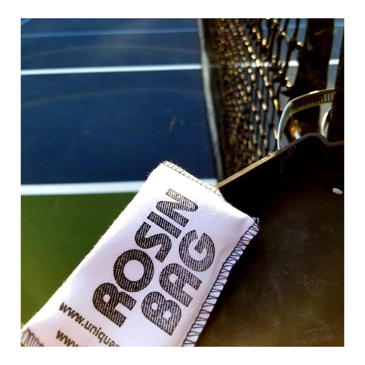 Tourna Rosin Bag – Tennis & Pickleball Grip Enhancer – Dry Hand Grip Powder for Sweat Control – Non-Slip Sports Rosin for Racket and Paddle Sports – Made in USA