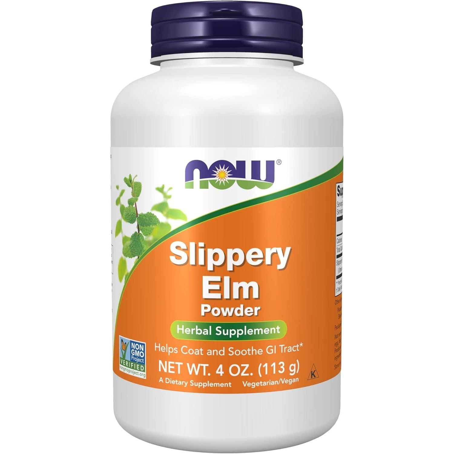 Buy now NOW Foods Supplements, Slippery Elm Powder (Ulmus rubra), Non-GMO Project Verified, Herbal Supplement, 4-Ounce 4 Ounce (Pack of 1) at indiglob india