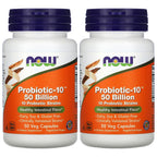 Buy now Probiotic10 50 Billion - Now Foods - 50 - VegCap -(Pack of 2) at indiglob india
