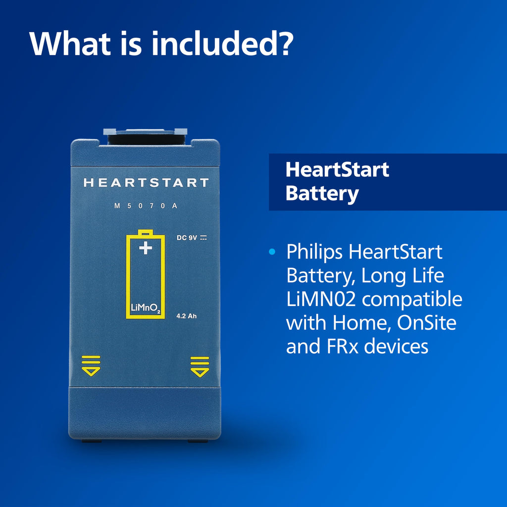 Philips HeartStart Home and Onsite Automated External Defibrillator Battery