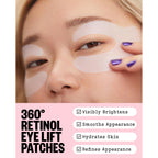 PEACE OUT Retinol Eye Lift Patches with Peptides (5 Pairs)