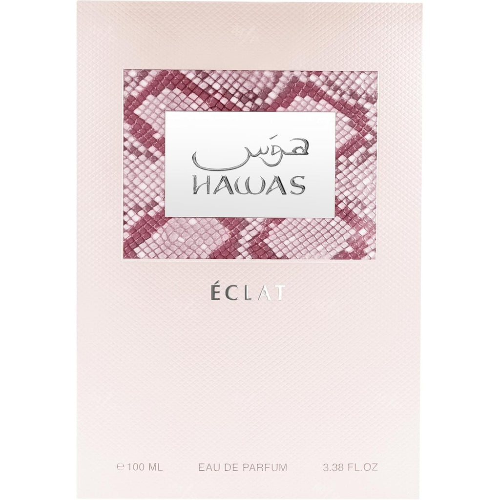 Rasasi Hawas Eclat for Women Eau de Parfum Spray, 3.4 Ounce