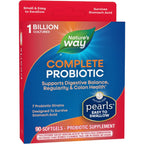 Buy now Nature's Way Complete Probiotic Pearls, Supports Digestive Balance*, 1 Billion Live Cultures, Supplement for Men and Women, No Refrigeration Required, 90 softgels at indiglob india