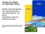 Pool RX 332001 PoolRX+ Booster Blue Swimming Pool Algaecide, Single Unit