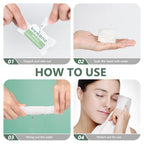 Benano 11.8x9.4 in Compressed Face Towels | Disposable Washcloths, 22 Pcs