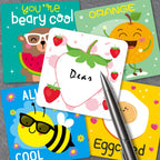 Lunch Box Notes for Kids 108 Pack Note Cards for Girls Back To School
