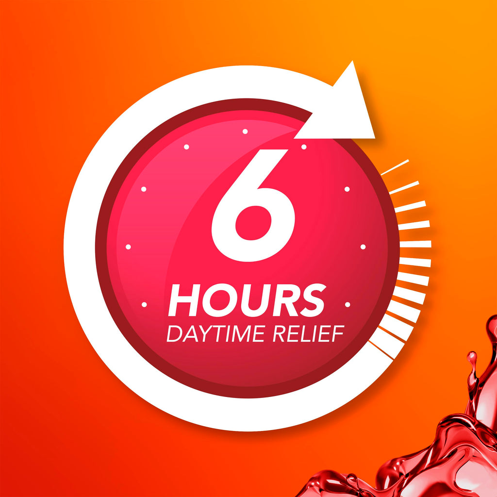 Buy now Vicks DayQuil Intense Flu Liquid, Over-The-Counter Medicine, Multi-Symptom, Powerful Daytime Relief for Body Aches, Fever, Headache, Sore Throat, and Cough, 6 Hour Relief, Cherry Flavor, 12 FL OZ at indiglob india