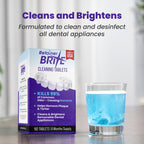 Retainer Brite – Aligner Cleaning Tablets for Invisalign, Mouth Guard Cleaner, Night Guard Cleaner and other Dental Appliances. FDA Registered and Made in USA. 192 Tablets – 6 Month Supply