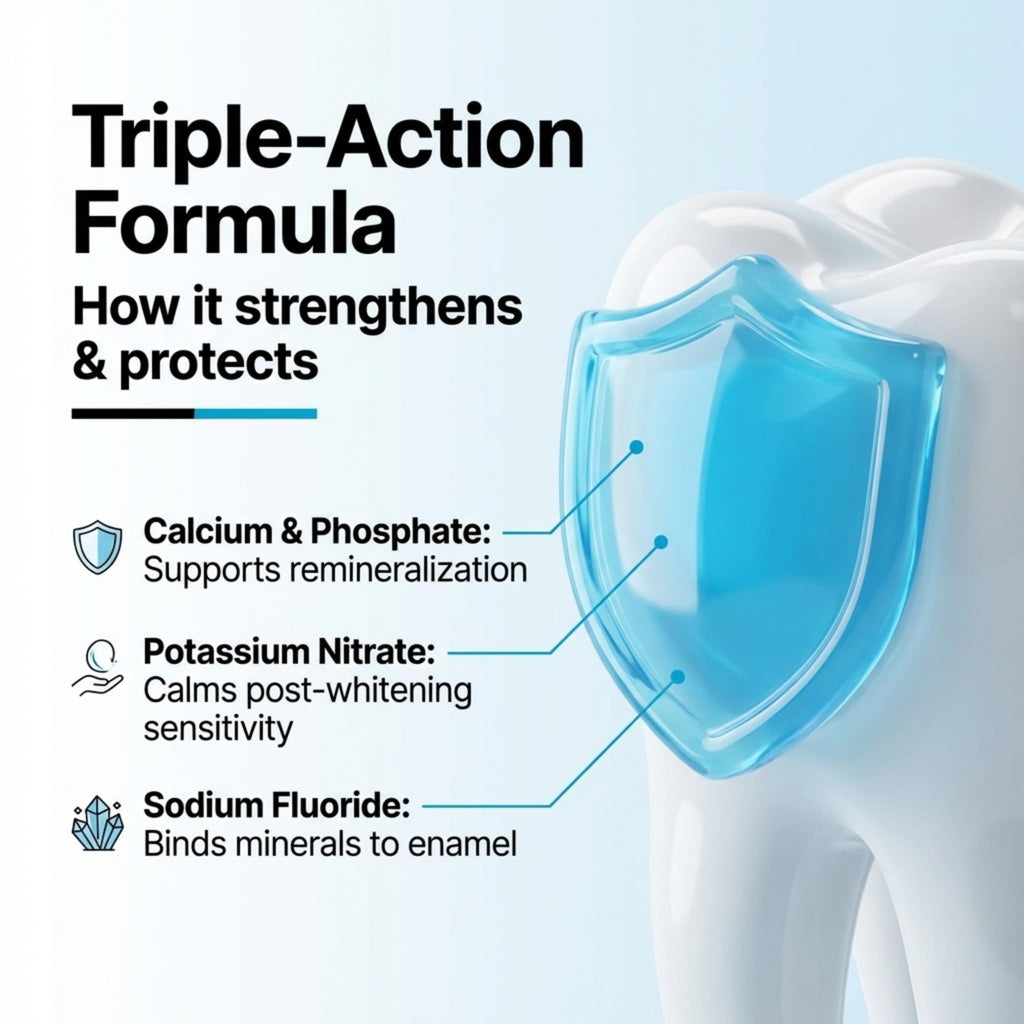 Remineralization Gel - 5 Syringes of Gel. Remineralizing and Reduces Teeth Sensitivity After Teeth Whitening Treatment