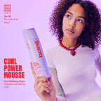 being CURL POWER MOUSSE Curl Defining Foam with Coconut and Grapeseed Oil 6 OZ(Pack of 2)