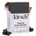 Buy now Kitsch Charcoal Soap Body Wash Bar â€“ Detoxifying Bar Soap with Activated Charcoal â€“ Gently Removes Excess Oil & Impurities, Clears Pores, Firms & Moisturizes Skin â€“ Made in USA - 4 oz at indiglob india