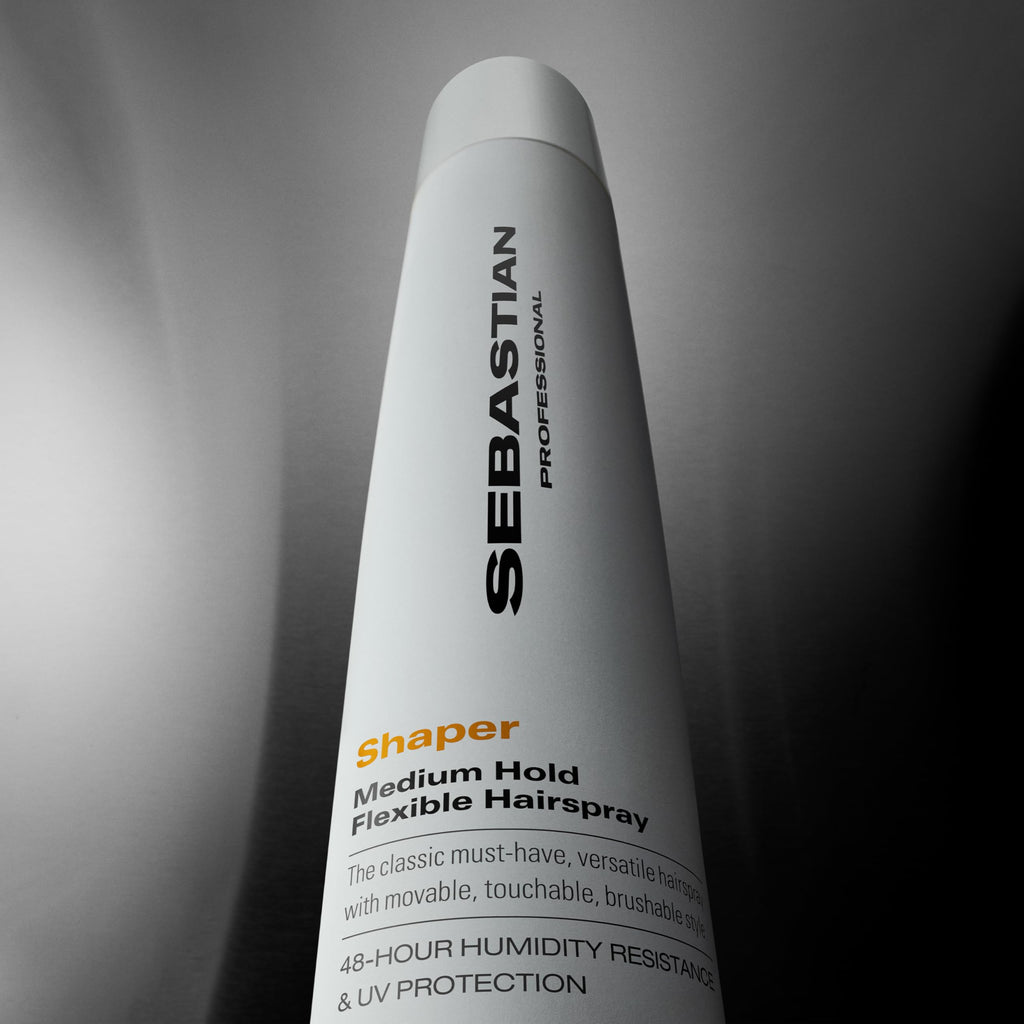 Sebastian Professional Shaper Plus Hairspray, 50% VOC | Humidity Resistant | Extra Hold | Non-Sticky Hairspray